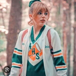 Stranger Thongs Chrissy Tigers High School zip up sweatshirt small